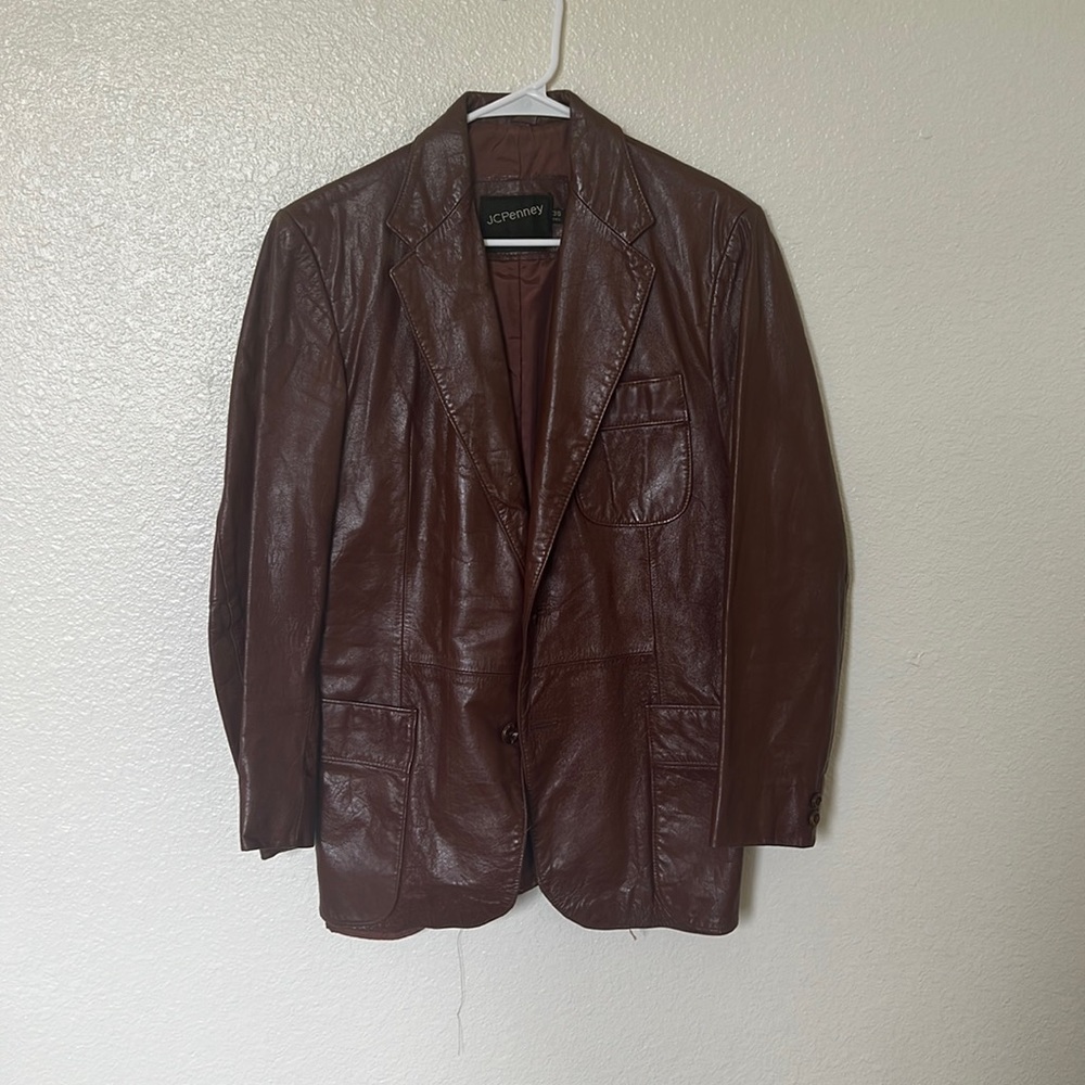 Vintage Men’s Leather Jacket
